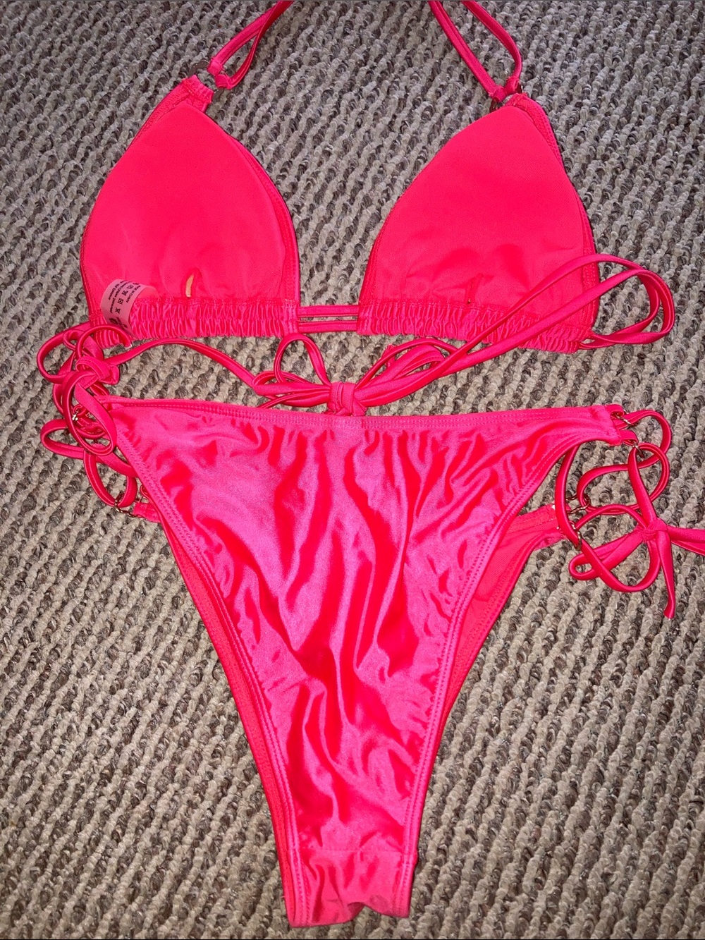 Women's String Triangle Bikini Set - Picture 5 of 5